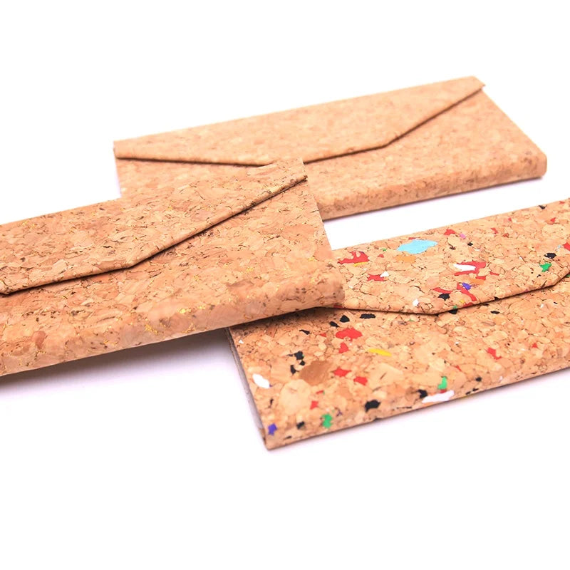 Eco Friendly Portugal Natural Cork Eyeglasses Box Foldable Wooden Eyewear Storage Cases for Women Men Vegan Popular Gift