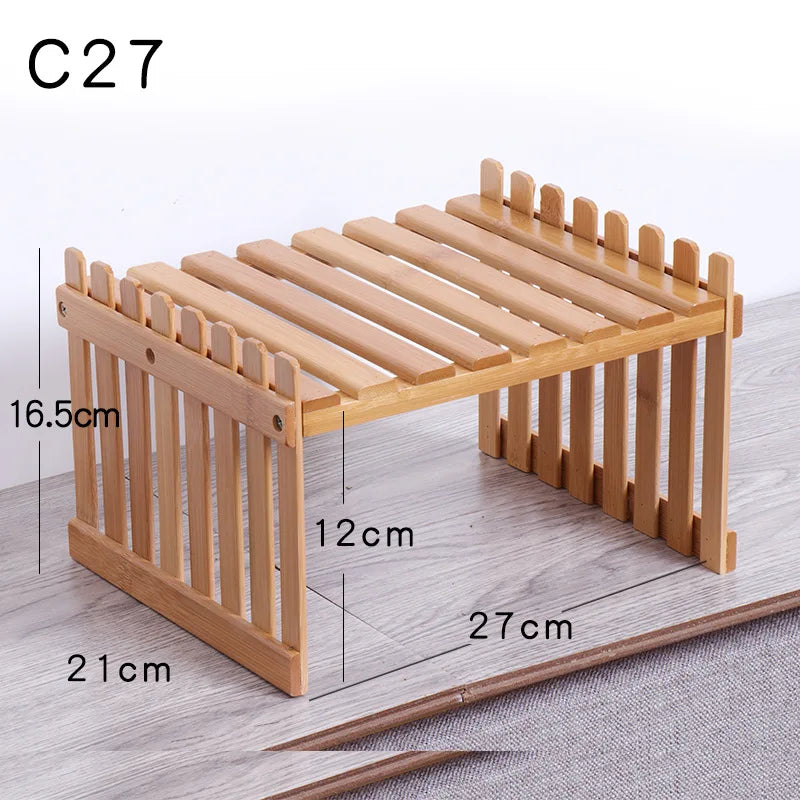 Bamboo Flower Stand