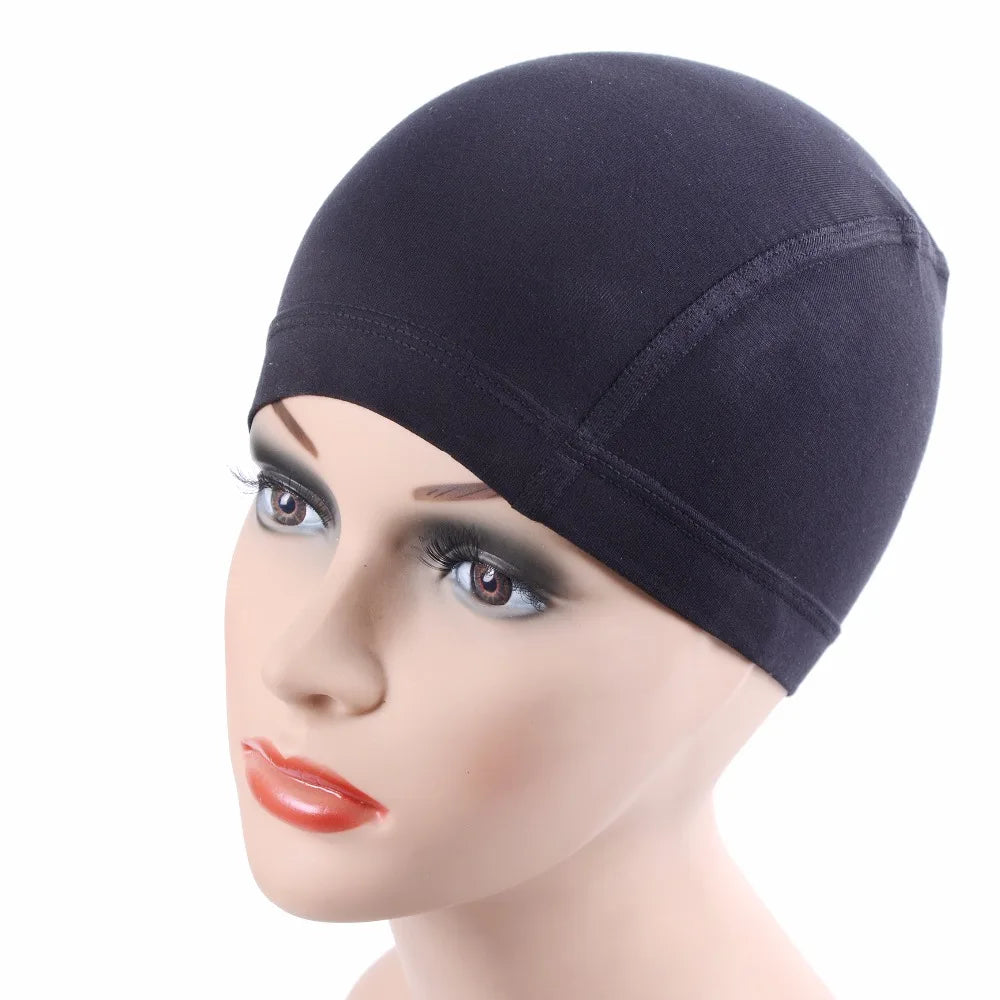Bamboo Fiber Wig Cap for Women Comfortable and Elastic Wig Cap Wearing under Wigs