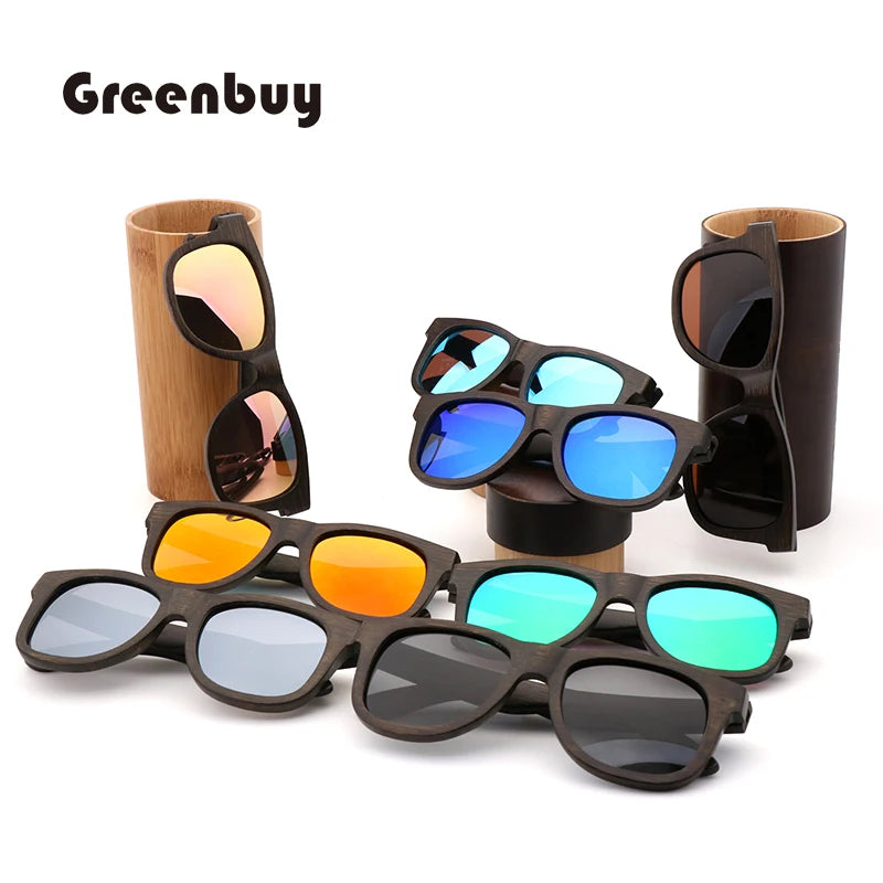 Sustainable and environmentally friendly bamboo sunglasses polarized protection men's sunglasses global hot sunglasses women