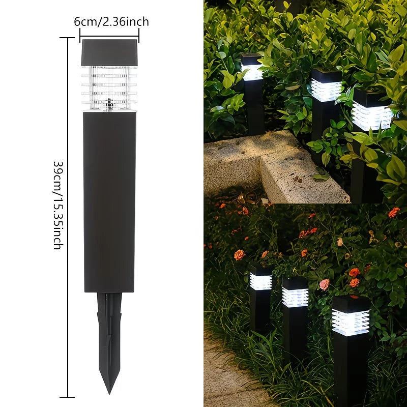 Solar-powered Landscape Lawn Lights for Outdoor Gardens Fences Vegetable Patches Parks Balconies and Potted Plants Paths Lamp