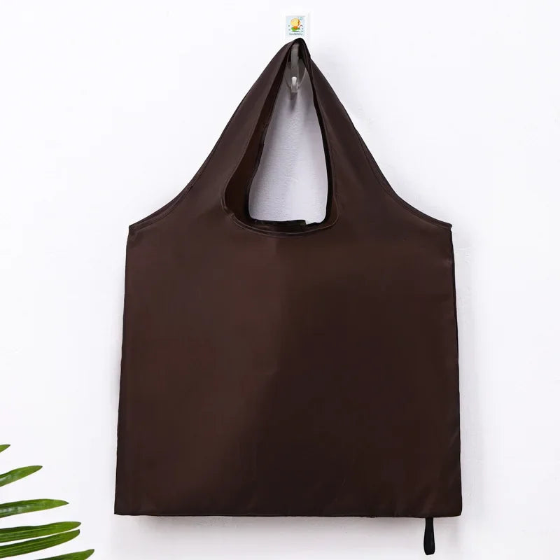 Reusable Foldable Shopping Bag Totes Eco Friendly Shopper Portable Large Capacity Shoulder Handbags Grocery Bags Folding