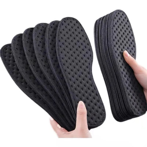 Bamboo charcoal shoe insoles