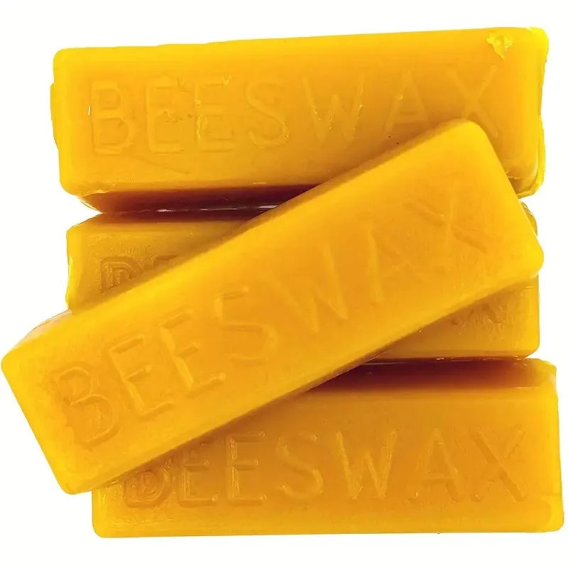 4/8pcs Pure Beeswax Blocks, High-Quality Waxing Material, for DIY Crafts, Candle Making,with No Power Required