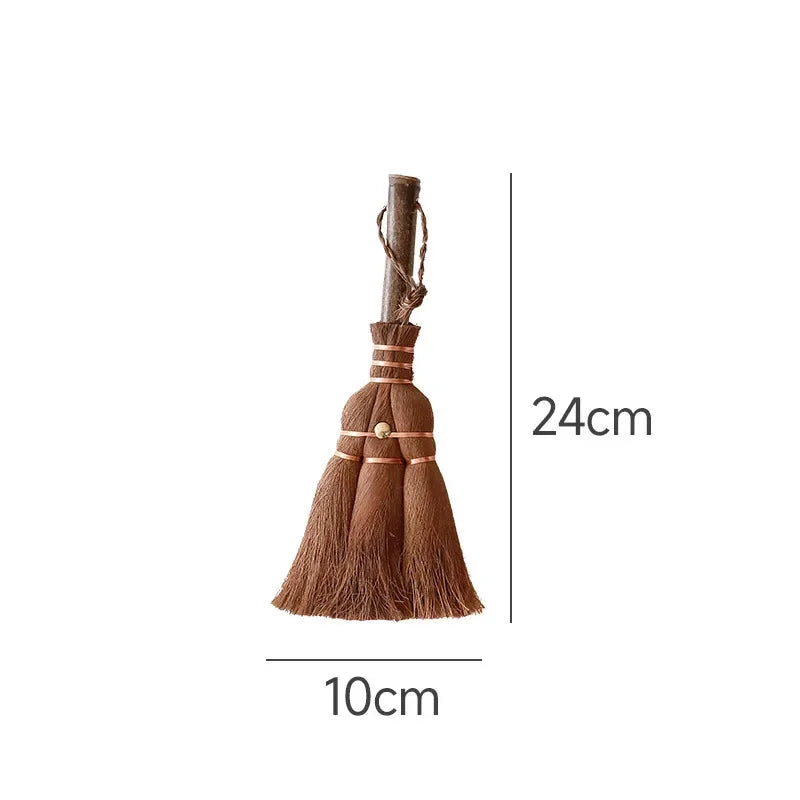 Natural Household Cleaning Broom, Coconut Palm, Silk Cup, Tea Set Brush, Tea Table Cleaning Brush, 1 Piece