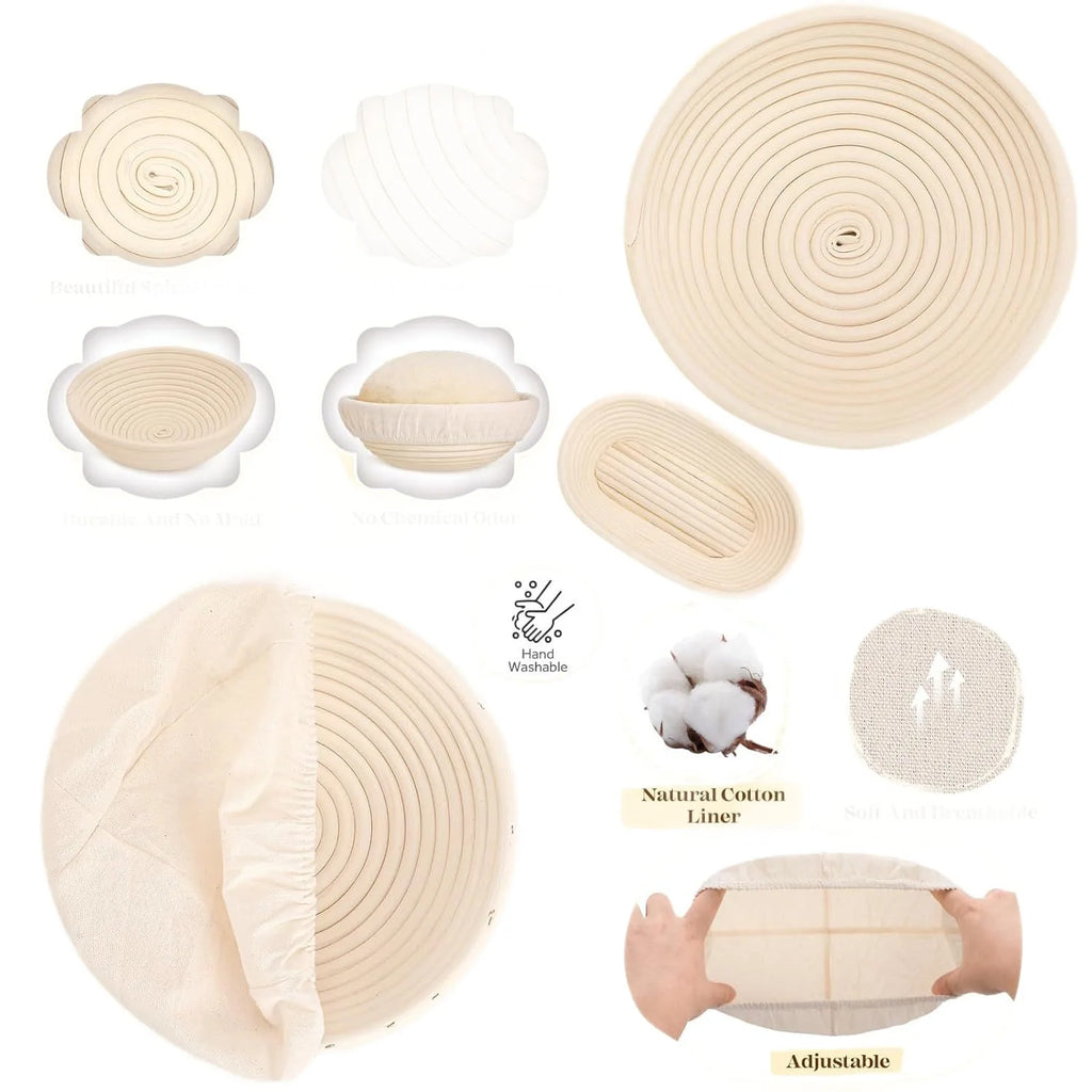37-piece Sourdough Bread Starter Kit  with Starter Jar Bread Sling Dough Whisk Bags