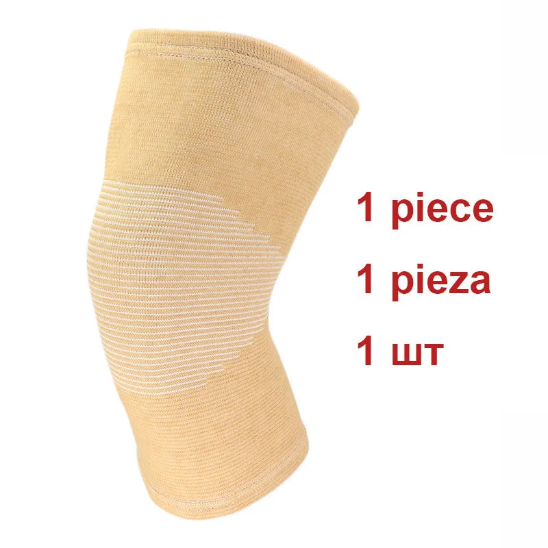 Bamboo Charcoal Knee Warmers for Men & Women - Breathable Thin-Knit Thermal Sleeves with Anti-Slip Grip, Joint Support Comfort