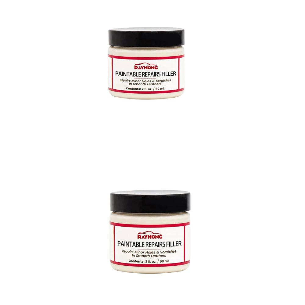 Eco-Friendly Leather Filler–Fine Filling Without Traces,Restores Leather's Smooth Texture,Suitable for Sofas,Car Seats & More