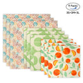 9Pack Reusable Beeswax Wraps, Ecp Friendly Beeswax Food Wrap, Bread Sandwich Wrapper, Reusable & Organic Cotton Food Wraps