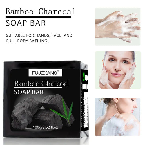 Bamboo Charcoal Soap Bar