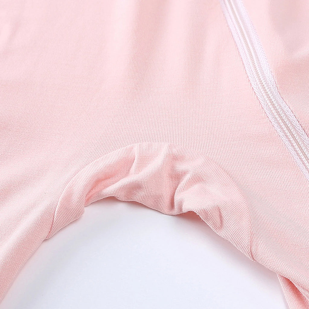 Bamboo Baby Pajama Newborn Boys Girls Zipper Jumpsuit Toddler Solid 3 to 6 12 18 Months  Footed Pijamas Birthday Gift Pyjamas