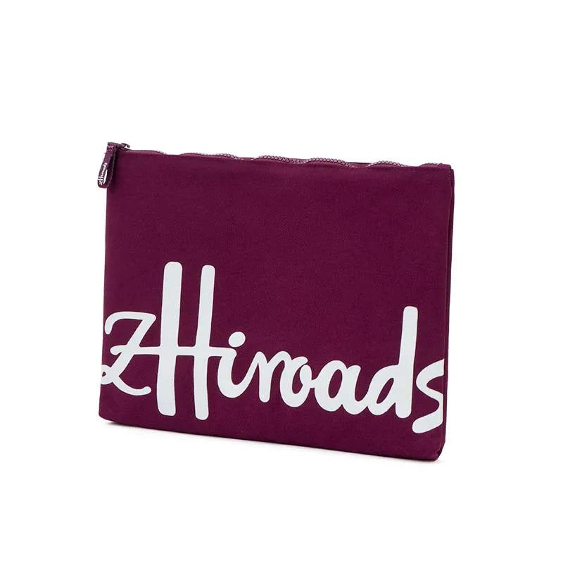 Eco Friendly Cotton Laptop Sleeve Bag Recyclable Material Durable Protective Bag Stylish Office Travel Accessory