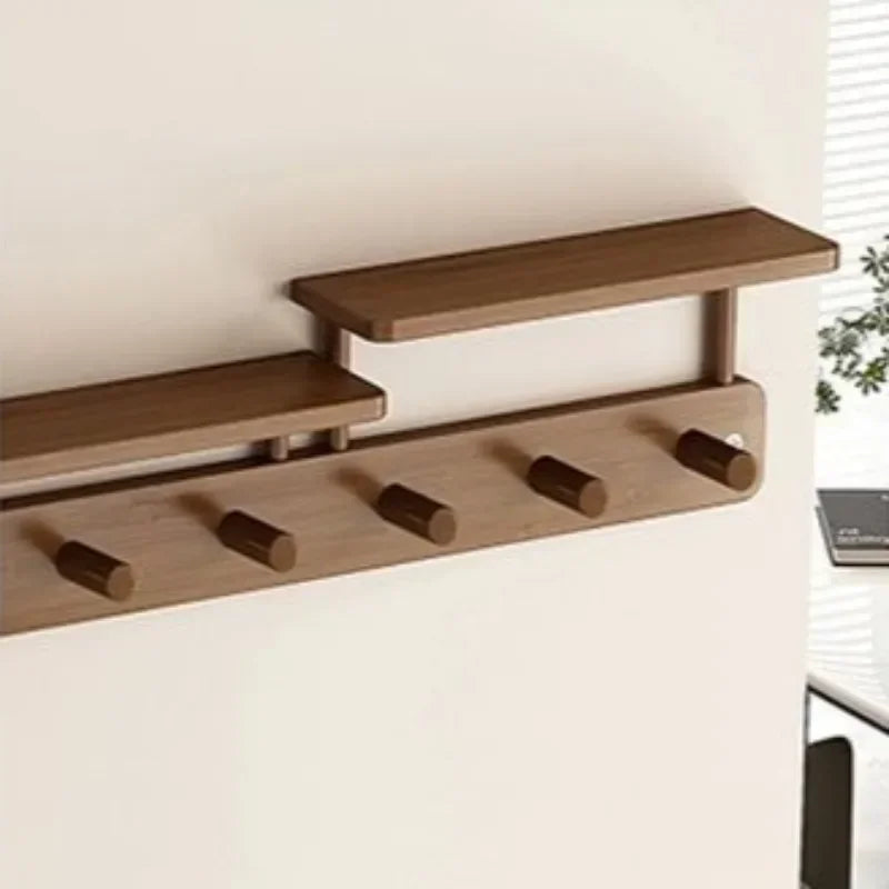 Wall Bamboo Clothes Hanger Simple Creative Luxury Organizer Coat Racks Storage Bedroom Coat Rack Living Room Shelf Furnitures