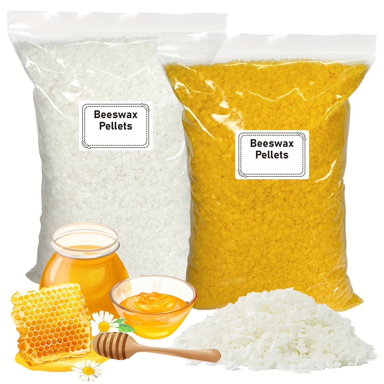 1000g/500g/200g beeswax for handmade candle making, DIY craft wax molding material, wax mold material, festive candle making