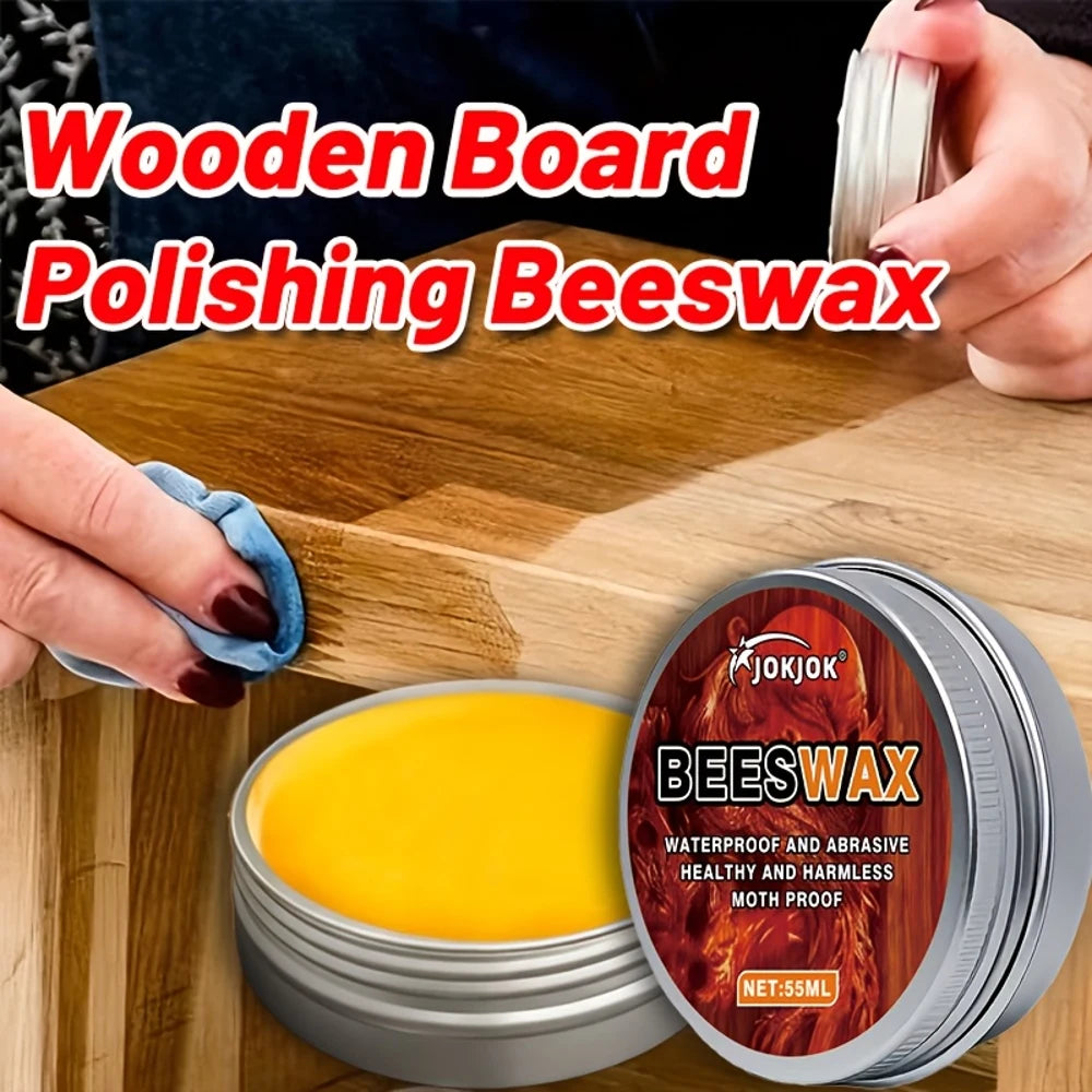 Premium Beeswax Wood Polish - Furniture & Floor Polish Ideal for polishing rosewood furniture and floors, this natural beeswax f