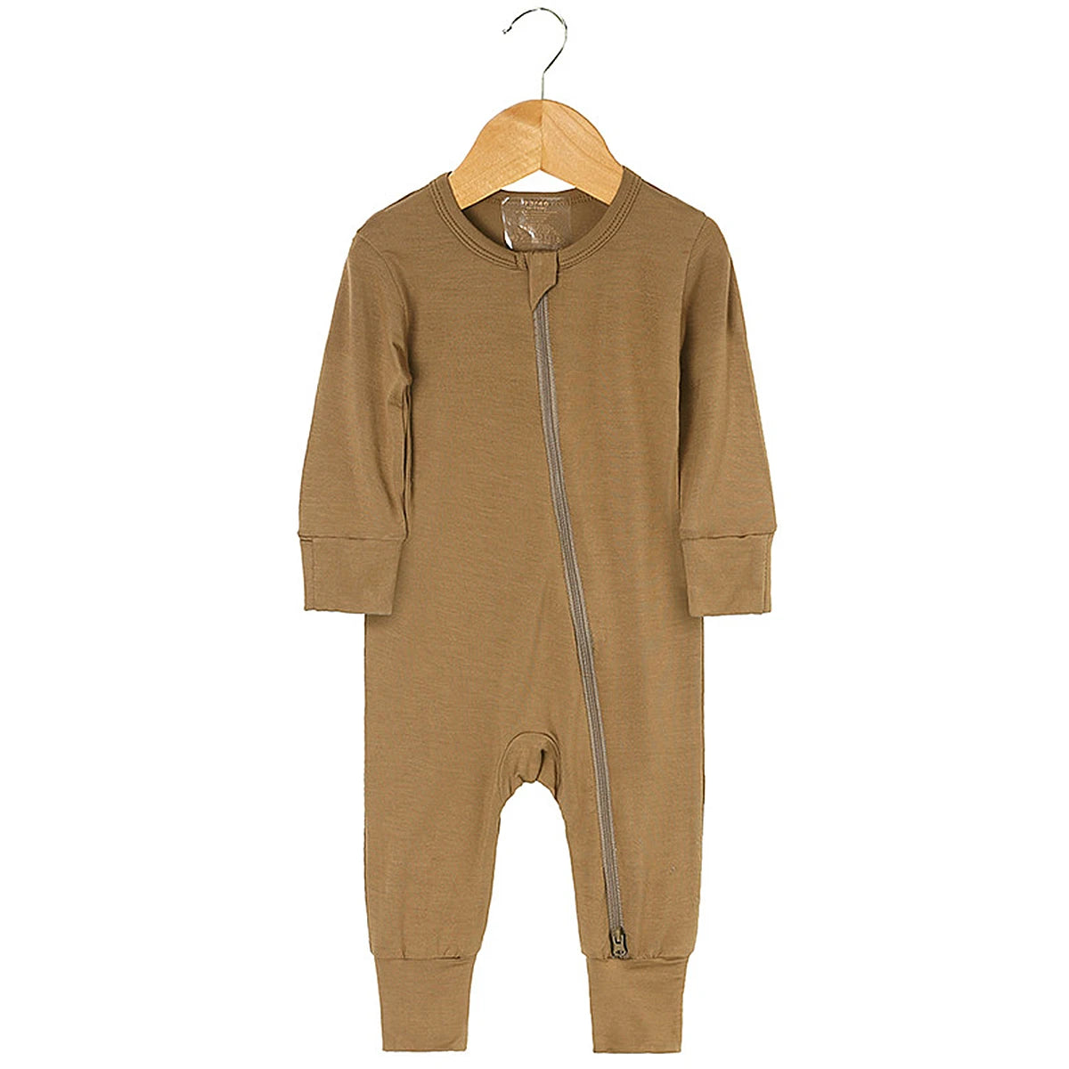 Bamboo Baby Pajama Newborn Boys Girls Zipper Jumpsuit Toddler Solid 3 to 6 12 18 Months  Footed Pijamas Birthday Gift Pyjamas