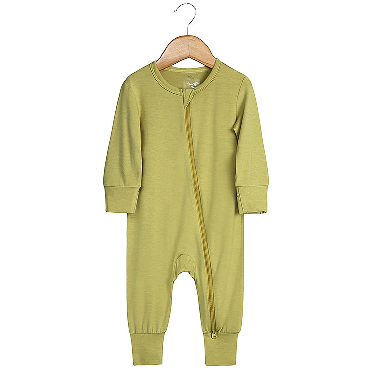 Bamboo Baby Pajama Newborn Boys Girls Zipper Jumpsuit Toddler Solid 3 to 6 12 18 Months  Footed Pijamas Birthday Gift Pyjamas