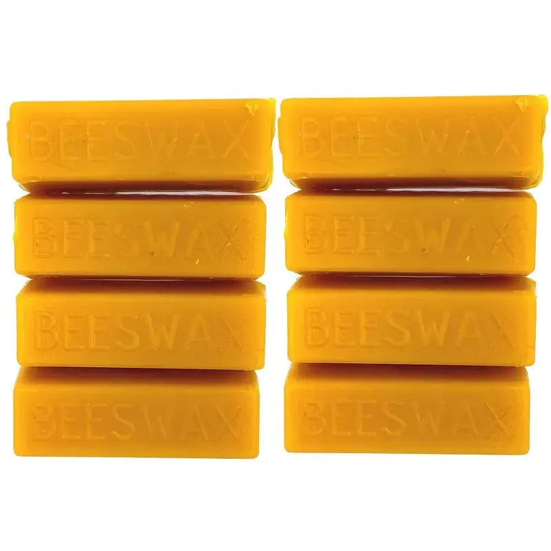4/8pcs Pure Beeswax Blocks, High-Quality Waxing Material, for DIY Crafts, Candle Making,with No Power Required