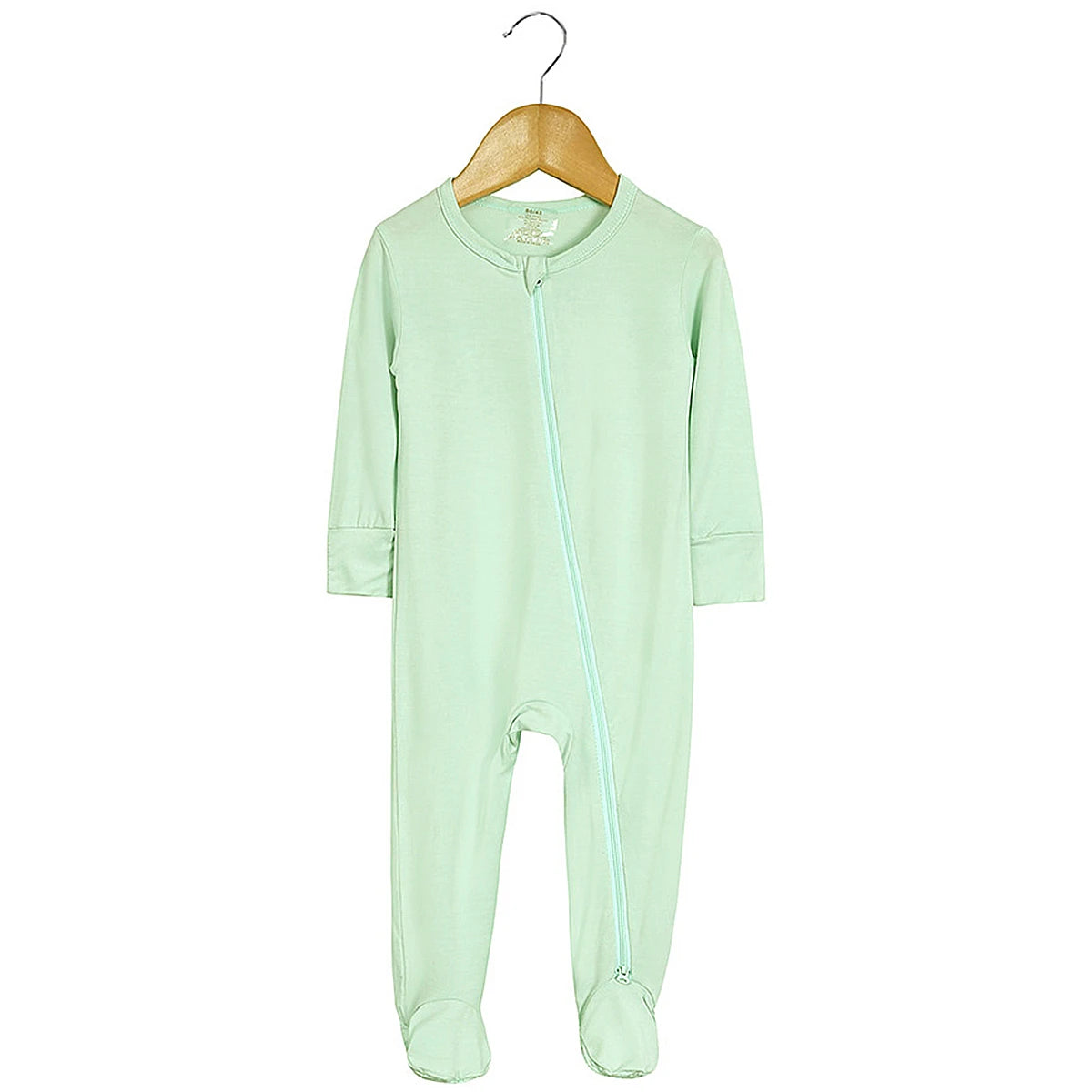 Bamboo Baby Pajama Newborn Boys Girls Zipper Jumpsuit Toddler Solid 3 to 6 12 18 Months  Footed Pijamas Birthday Gift Pyjamas