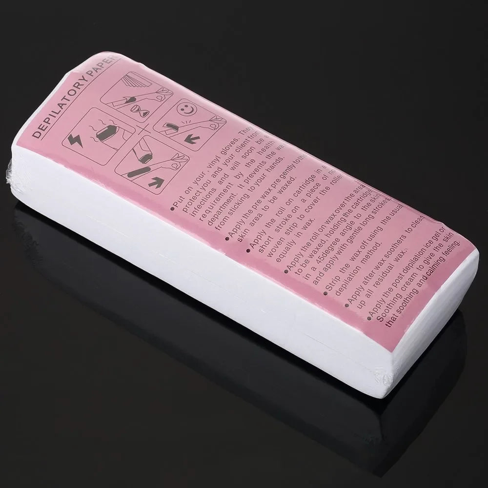 Beeswax Hair Removal Strips (100 Sheets)