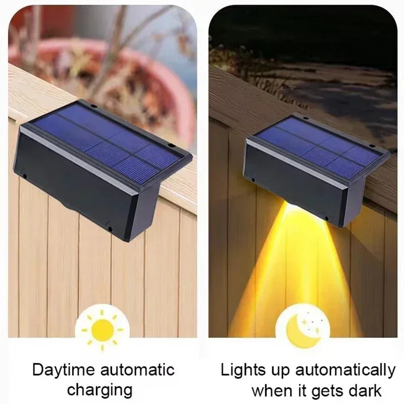 Solar Wall Lights Set