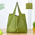  Reusable Bags Large Washable Market Shopping Bags Foldable Eco-Friendly Pocket Handbags For Travel Tote Bag Grocery Bag Pouch