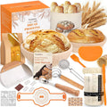 37-piece Sourdough Bread Starter Kit  with Starter Jar Bread Sling Dough Whisk Bags