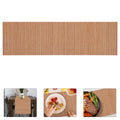 Bamboo Tea Mat Table Runner for House Coffee Curtain Placemat Cushion Rectangle