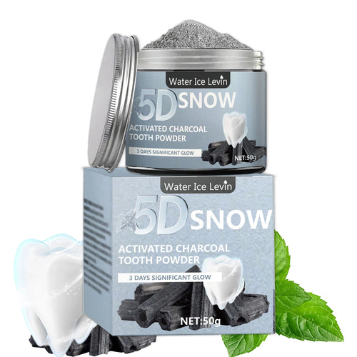 Bamboo Charcoal Teeth Whitening Powder