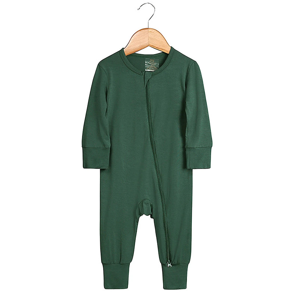 Bamboo Baby Pajama Newborn Boys Girls Zipper Jumpsuit Toddler Solid 3 to 6 12 18 Months  Footed Pijamas Birthday Gift Pyjamas