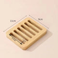 Bamboo Base Coaster Set Simple Creative Cup Holder Round Water Cup Insulation Pad Bamboo Tea Cup Holder Display Rack Accessories