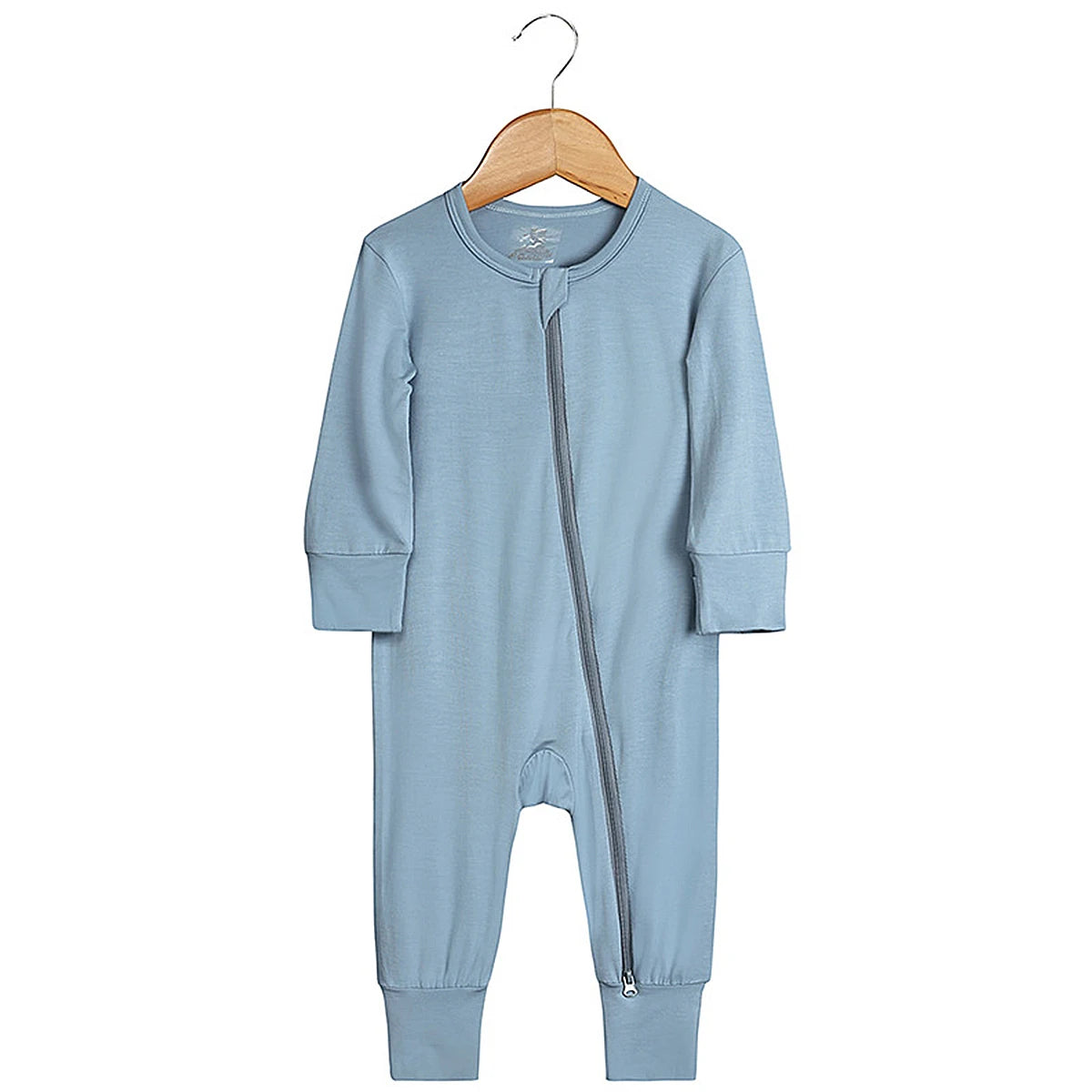 Bamboo Baby Pajama Newborn Boys Girls Zipper Jumpsuit Toddler Solid 3 to 6 12 18 Months  Footed Pijamas Birthday Gift Pyjamas