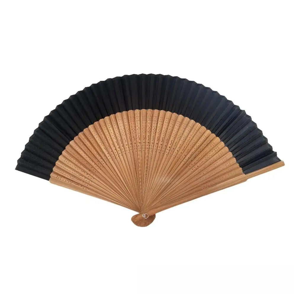 New Bamboo Folding Fan Chinese StyleFan Classical Carving Craft Fans Portable Summer Female Dance Hand Held Fan Gift Home Decor