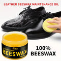 Ifubo Leather Care Beeswax, 100% Natural Beeswax Leather Polish For Shoes Bag Sofa, Multi-Purpose Leather Maintenance Wax