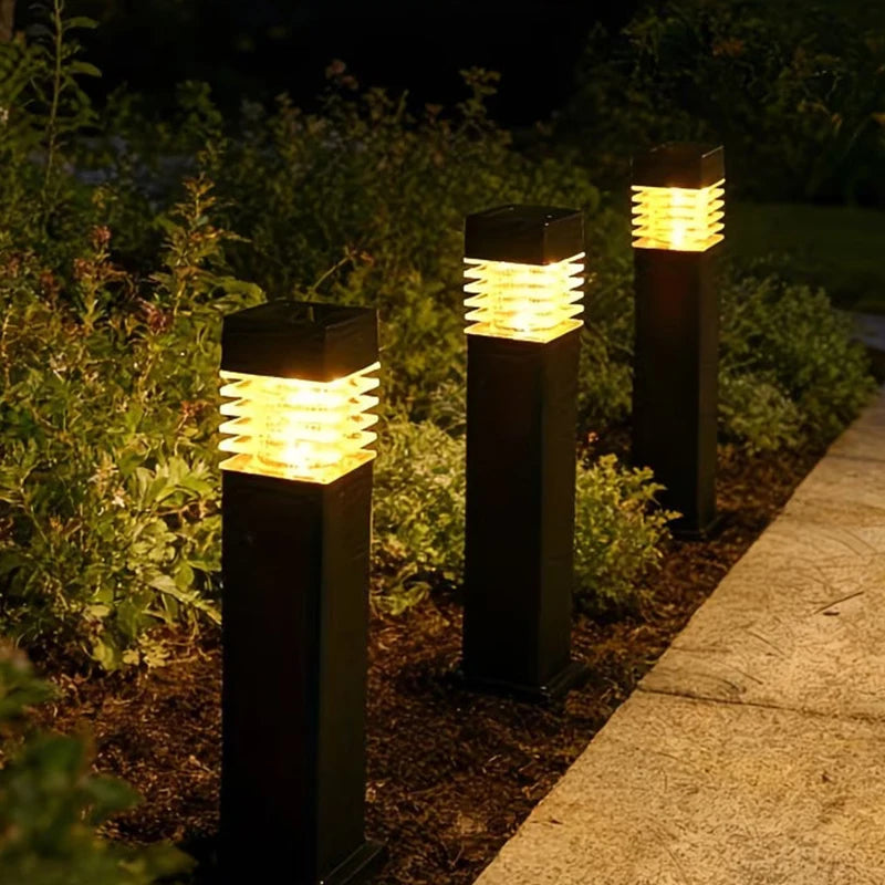 Solar-powered Landscape Lawn Lights for Outdoor Gardens Fences Vegetable Patches Parks Balconies and Potted Plants Paths Lamp