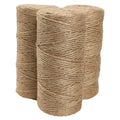 3 Rolls 100mx2mm Hemp Cords Twisted Macram Rope String Cord Gift Wrapping Ribbon Wedding Party Packaging Supplies DIY Crafts