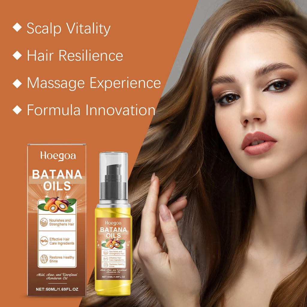 Organic Batana Oil Soothe Scalp Nourish Strengthen Hair Roots Prevent Hair Loss Improve Dry Damaged Hair Scalp Care Oil