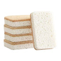 Biodegradable compostable cellulose and coconut scrubbing sponge -6 eco-friendly sponge tableware pieces
