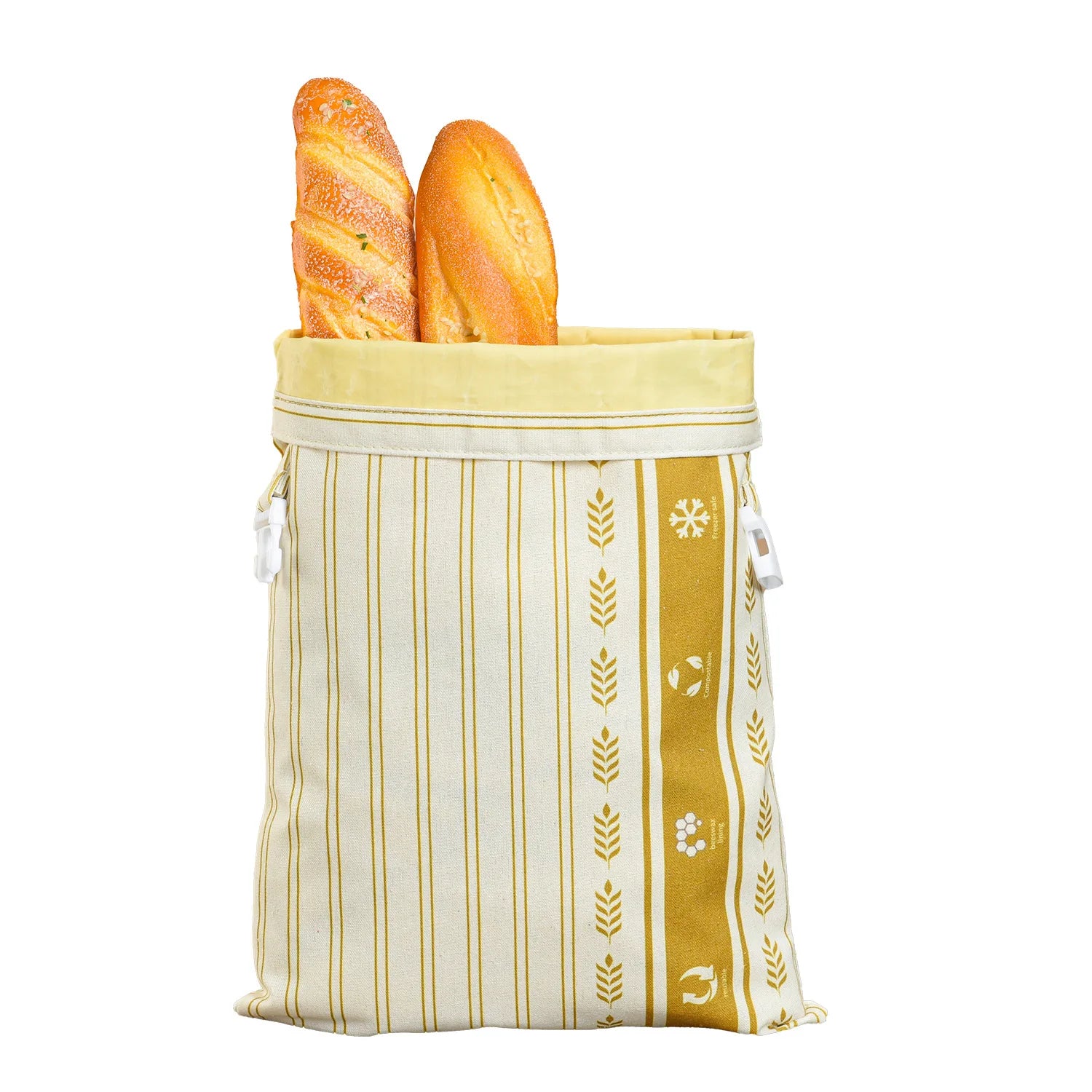Sourdough Bread Bags Reusable Beeswax Bread Bags Large Homemade Bread Storage Bags Food Grade Cotton Beeswax Bags