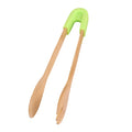Bamboo Food Tongs Anti-burns Outdoor Barbecue Bread Baking Tool Basic Home Kitchen Utensil