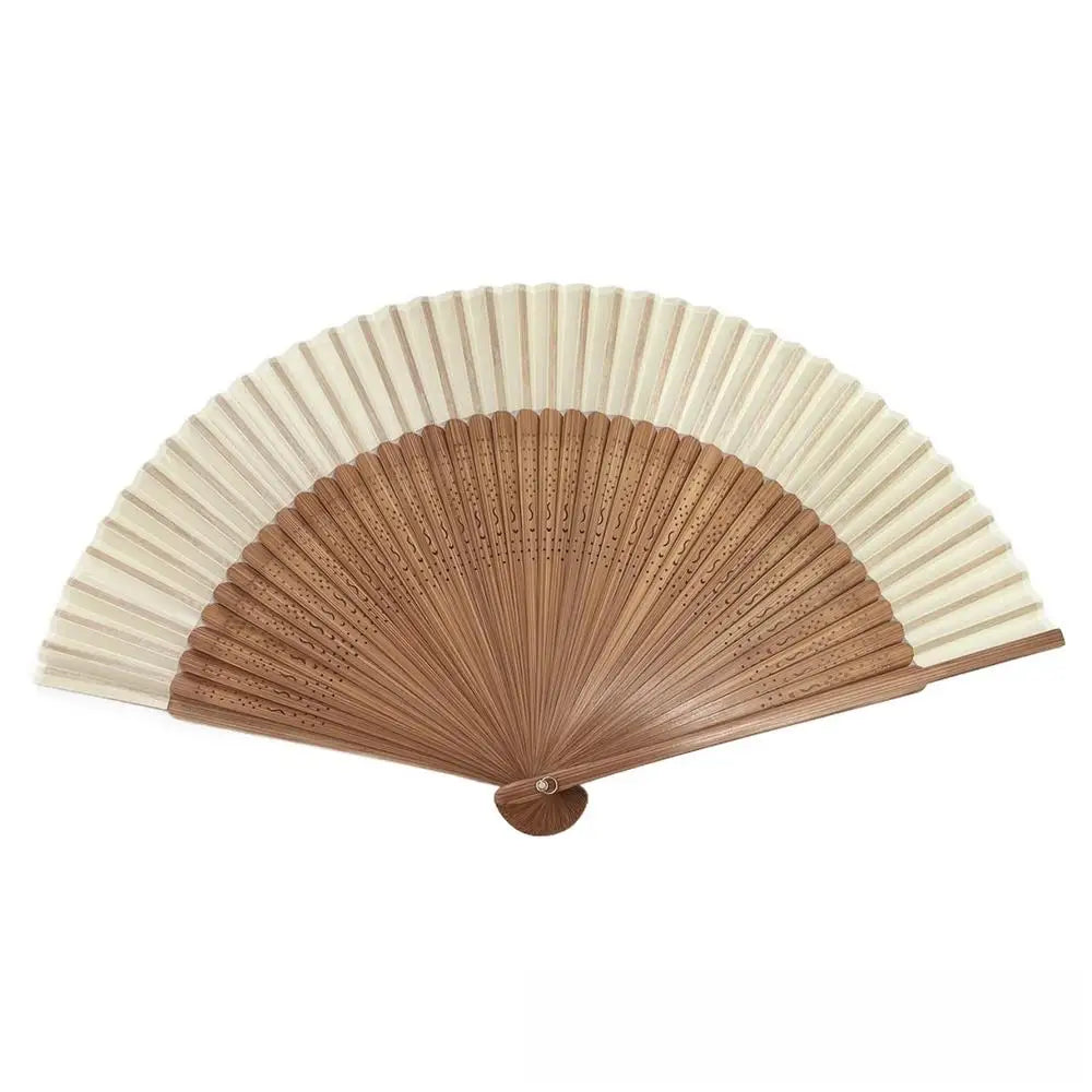 New Bamboo Folding Fan Chinese StyleFan Classical Carving Craft Fans Portable Summer Female Dance Hand Held Fan Gift Home Decor
