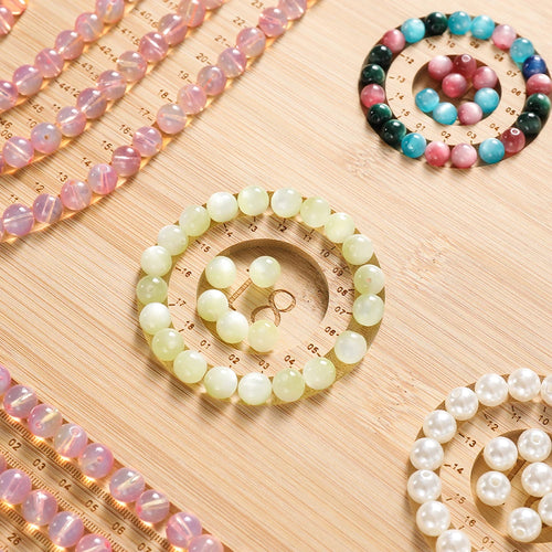 Bamboo Bead Board for Bracelets and Necklaces