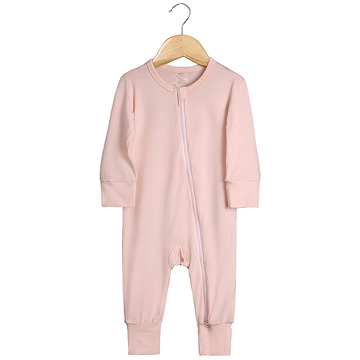 Bamboo Baby Pajama Newborn Boys Girls Zipper Jumpsuit Toddler Solid 3 to 6 12 18 Months  Footed Pijamas Birthday Gift Pyjamas