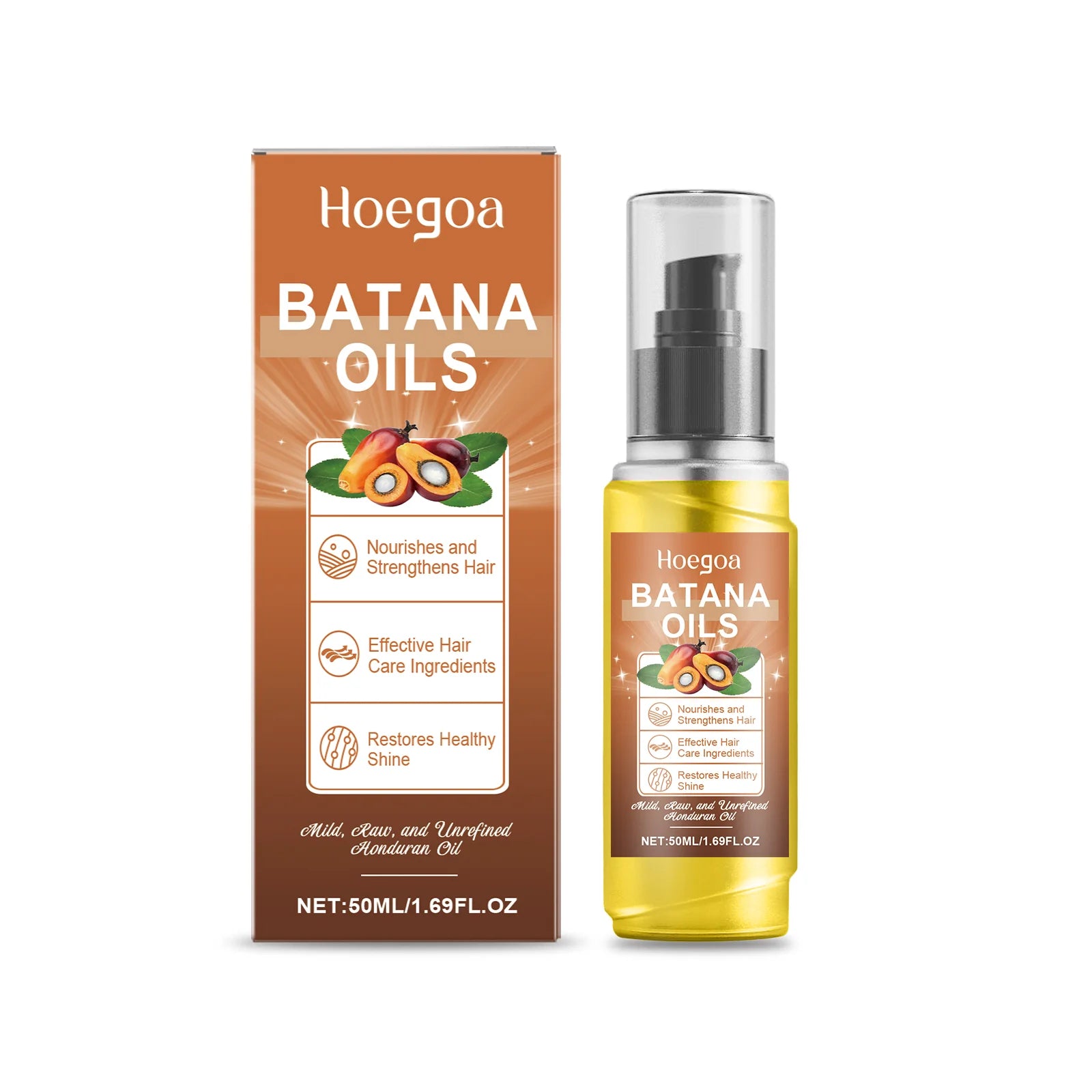 Organic Batana Oil Soothe Scalp Nourish Strengthen Hair Roots Prevent Hair Loss Improve Dry Damaged Hair Scalp Care Oil