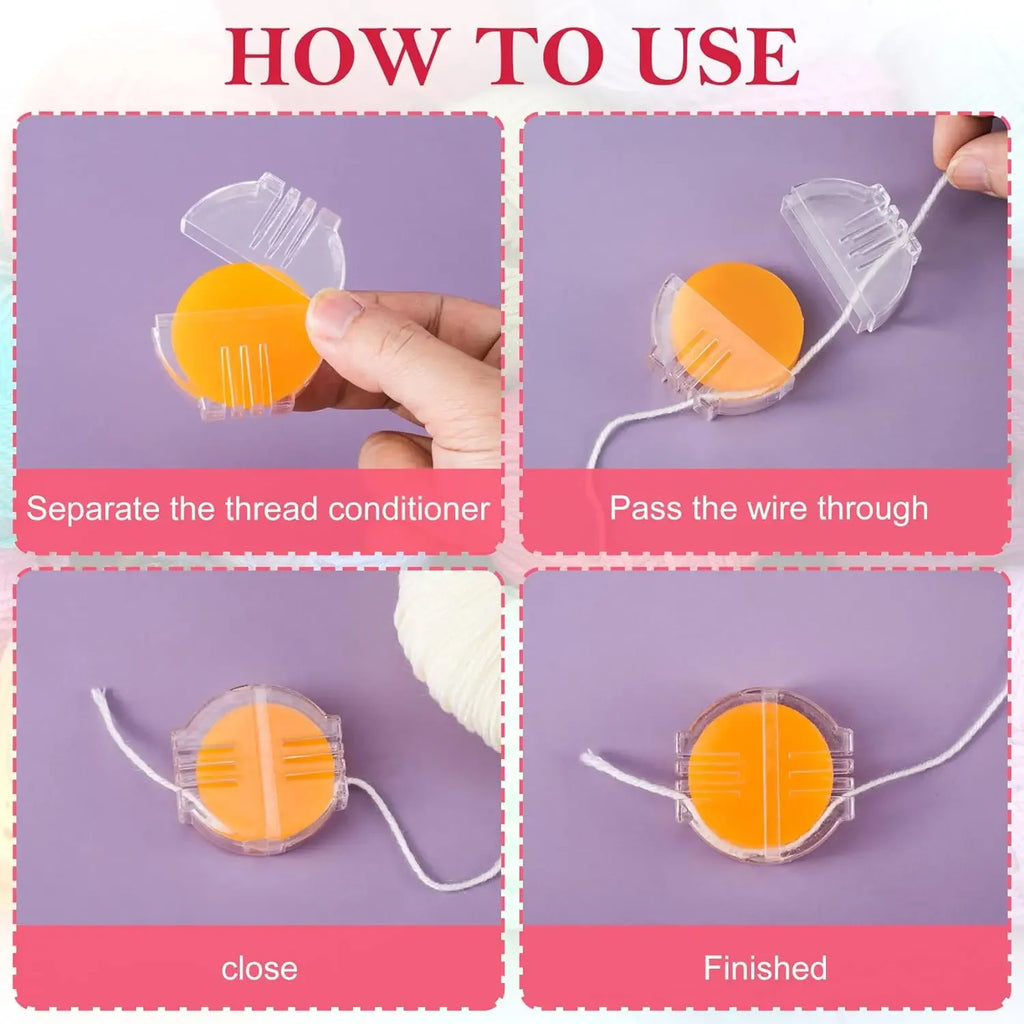 5/3/1pcs Beeswax Thread Box Sewing Lubricator Cross Stitch Wax Embroidery Beeswax Floss Thread Wax Stitch Sewing Accessories