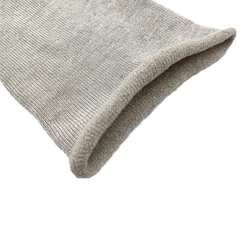 5 Pack Hemp Socks Women Men Wide Opening Sock