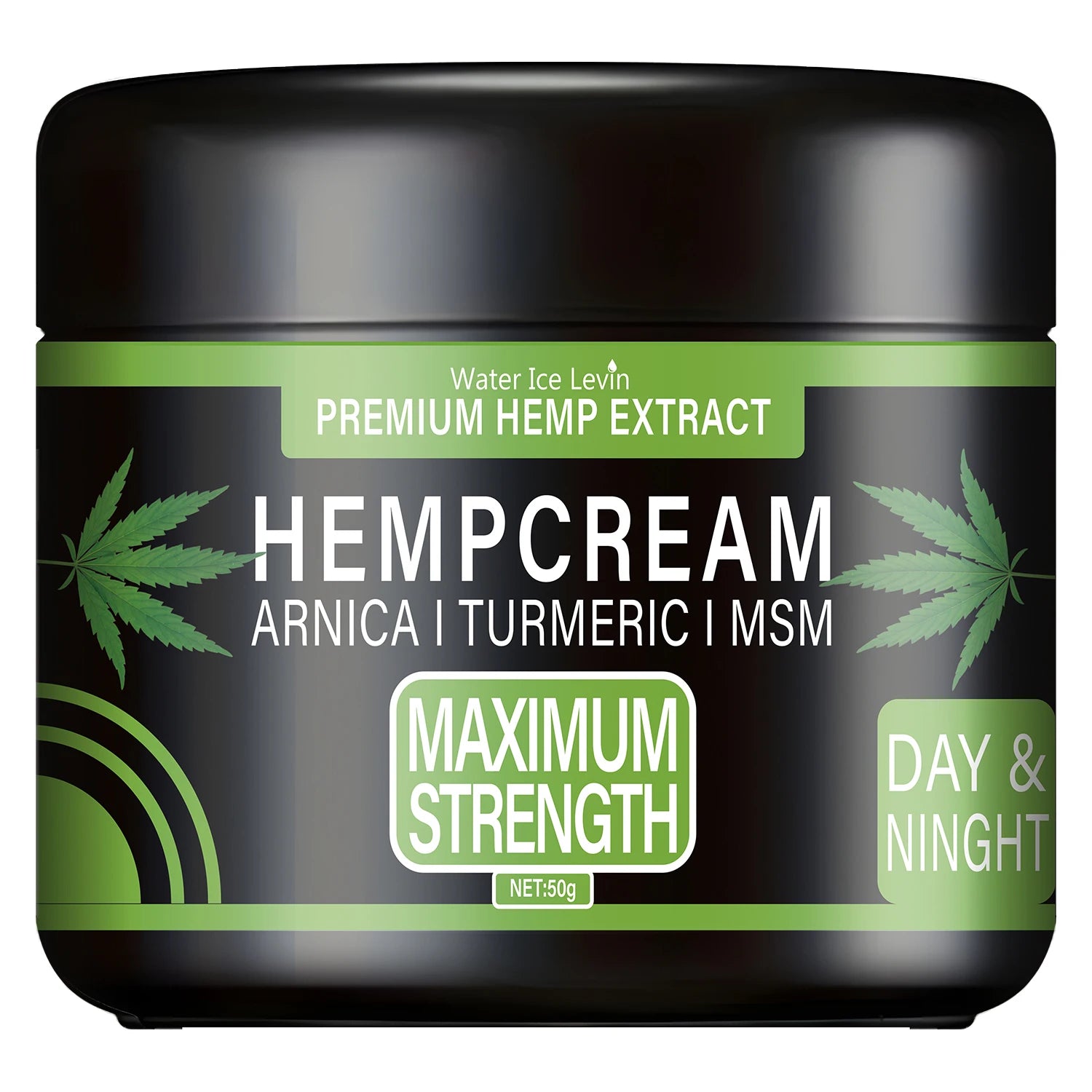 Premium Hemp Extract Cream with Arnica, Turmeric & MSM for Soothing Skin Relief, Nourishing & Moisturizing.