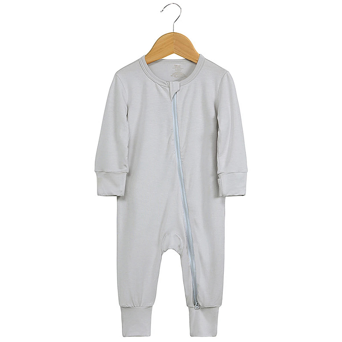 Bamboo Baby Pajama Newborn Boys Girls Zipper Jumpsuit Toddler Solid 3 to 6 12 18 Months  Footed Pijamas Birthday Gift Pyjamas
