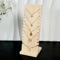 Bamboo and Wood Detachable Necklace Display Stand