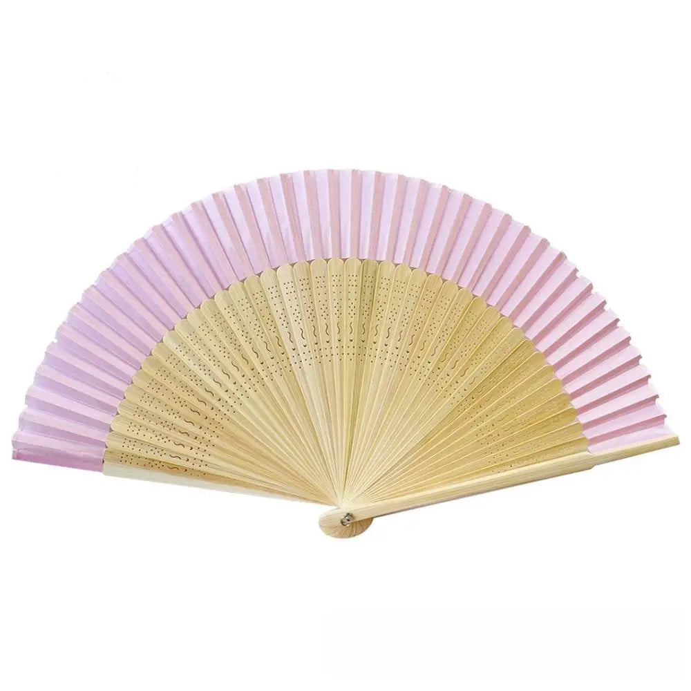 New Bamboo Folding Fan Chinese StyleFan Classical Carving Craft Fans Portable Summer Female Dance Hand Held Fan Gift Home Decor